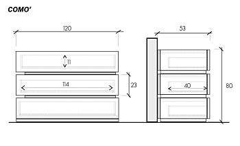 Camera da letto con letto imbottito, armadio e comodini