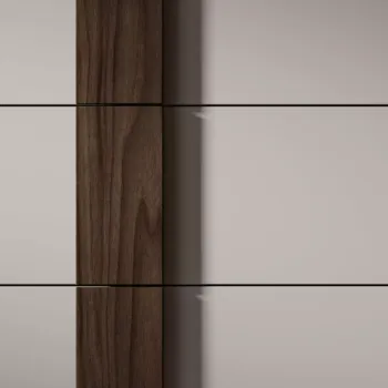 camera da letto con armadio con tv