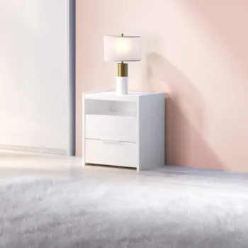comodini moderni bianchi