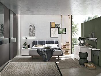 Altalena di design per camera da letto e soggiorno, Made in Italy