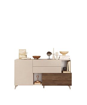 credenza color cashmere