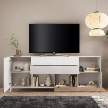 credenza bianca e cadiz moderna
