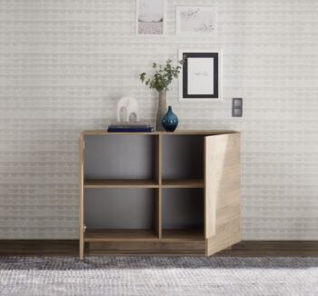 Credenza da cucina a 2 ante in finitura Mercure Zenzero Shop