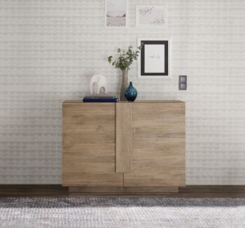 Credenza da cucina a 2 ante in finitura Mercure Zenzero Shop