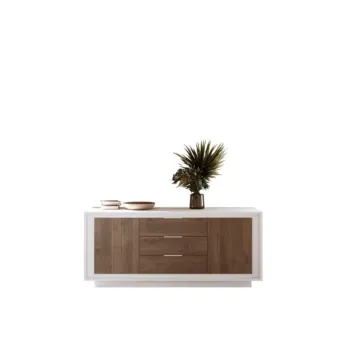 madia con cassetti legno mercure