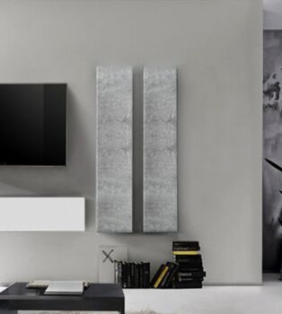 Elemento Colonna appeso di design Beton e Bianco