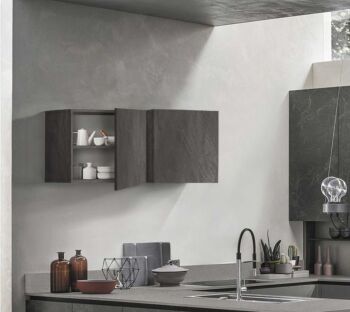 cubo sospeso grigio scuro