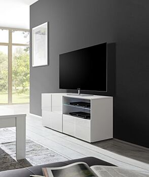 Sala Completa di Design Bianco Lucido