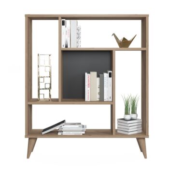 Libreria Ankara rovere, libreria moderna di design