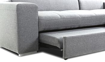 Divano moderno trasformabile Pilatus, divano letto, made in Italy