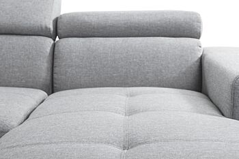 Divano moderno trasformabile Pilatus, divano letto, made in Italy