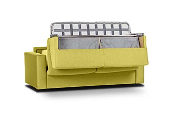 Divano letto Sillara, 3 posti, made in Italy