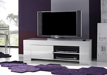 Porta TV Bianco Lucido