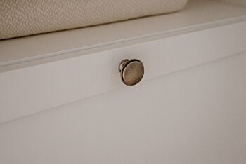 Mobiletti fasciatoio con 2 ante, finitura Bianco