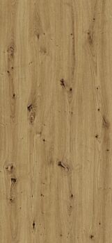 Porta TV  moderno L.219 con cassettone, colore rovere rustico