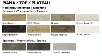 Tavolo di design L.130 allungabile, color quercia, Made in Italy