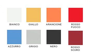 Divano moderno componibile a 3 posti e penisola, finitura Bianco e Grigio