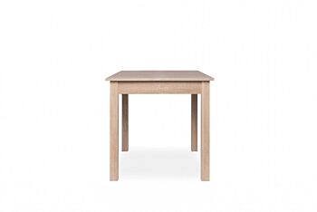 Tavolo quadrato allungabile 80x80 finitura Quercia