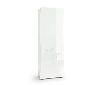 Offerta spazioso Guardaroba da ingresso, finitura Bianco laccato lucido