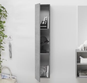 Colonna da bagno sospesa, finitura Cadiz