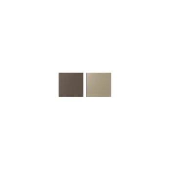 Letto matrimoniale Menkar con contenitore in finitura tortora e beige