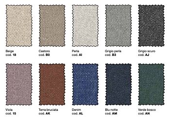 Letto matrimoniale viola, sfoderabile, testata retrofinita