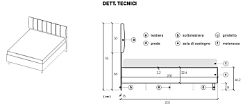 Cameretta con armadio porta tv, letto 1 piazza e mezza e comodino