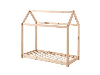 Lettino montessoriano a capanna, 70x140 in pino massello