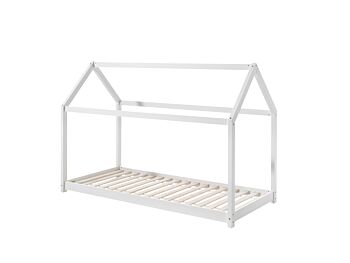 Letto montessoriano bambini a capanna, 90x200 in pino massello