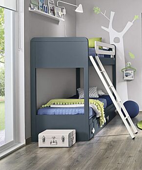 Castello per bambini, finitura blu opale 