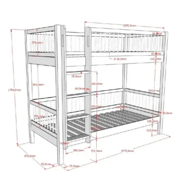 letto a castello economico 