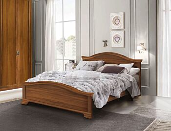 letto in noce classico
