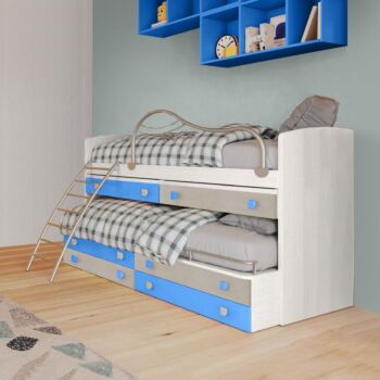 letto multifunzionale 6 cassetti