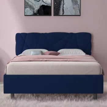 letto contenitore lycra blu
