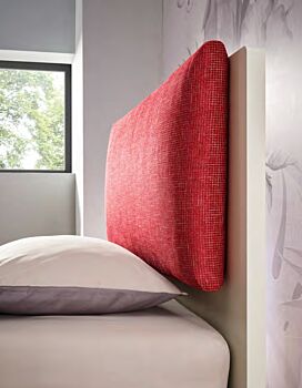 Letto 1 piazza e mezza Coral Moretti Compact, Quarzo con piedini Ciliegia