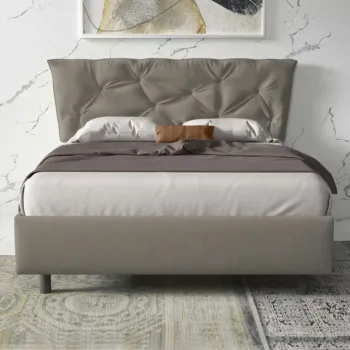 letto tortora matrimoniale
