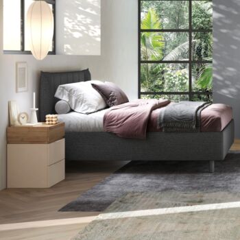 letto contenitore fumo