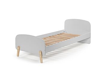 Lettino singolo stile nordico, disponibile in 4 colori