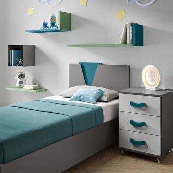 letto contenitore x ragazzi