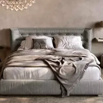 letto grigio in offerta