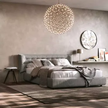 letto grigio in offerta