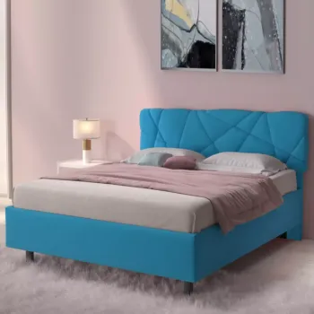 letto 1 piazza e mezza azzurro