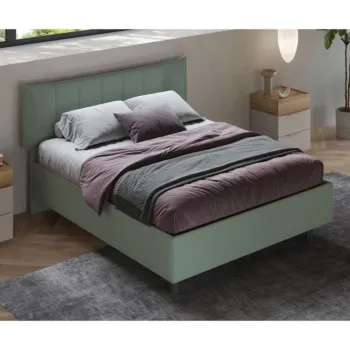 letto verde matrimoniale