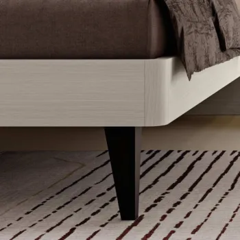 Letto matrimoniale, Sequoia honey e Corda Zenzero Shop