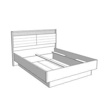 letto testata beige