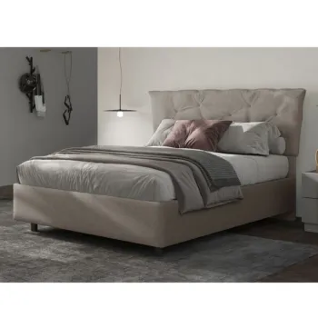 letto tortora matrimoniale