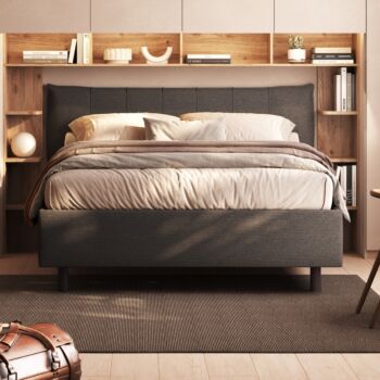 letto contenitore fumo