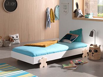 Letto sommier sovrapponibile, disponibili 2 colorazioni