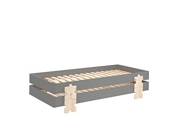Letto sommier sovrapponibile, disponibili 2 colorazioni