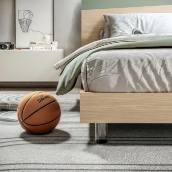 letto rovere ambra